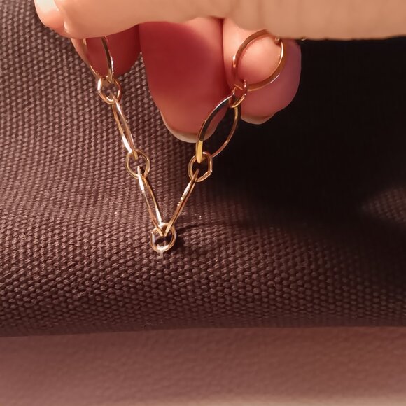 Ralph Lauren Fragrances chain tassel cotton canvas XL shoulder tote purse - Picture 7 of 12